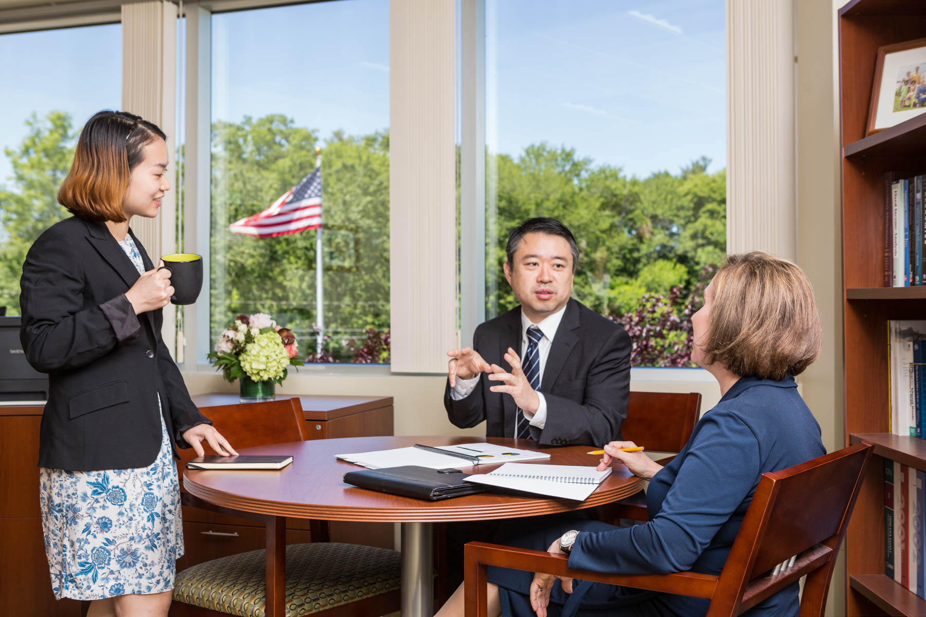 Investment Consulting Research Team Discusses Client Portfolio